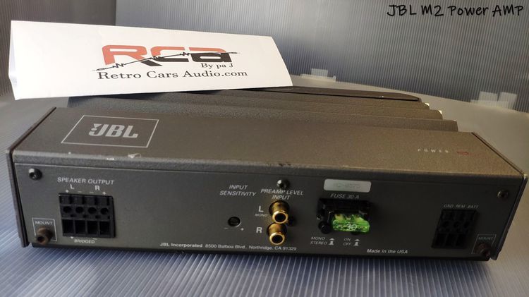 jbl M2 Automotive Power Amplifier รูปที่ 3