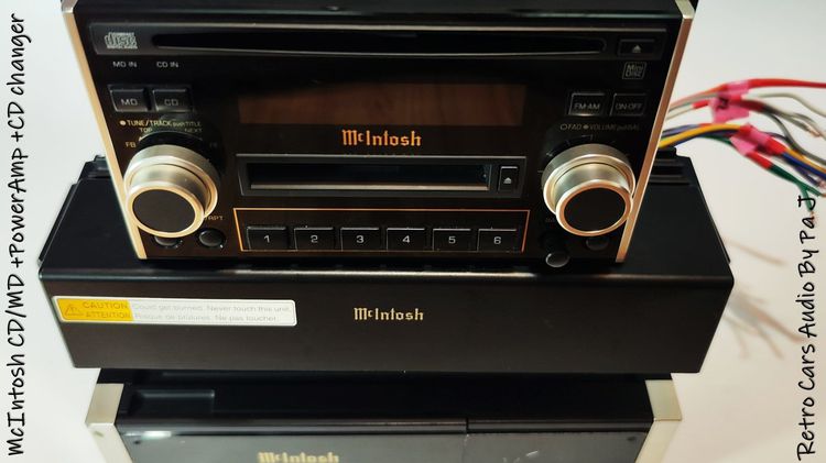 McIntosh CD Changer + AMP 5CH. รูปที่ 2