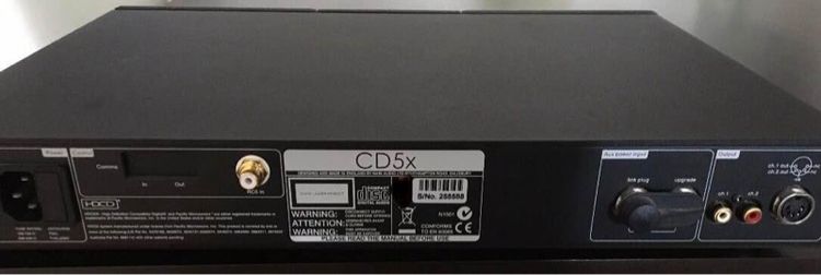 ขายเครื่องเล่นซีดีพร้อมอุปกรณ์เสริม NAIM CD5X Cd player Naim Flatcap 2X External power supply Made in England 🏴󠁧󠁢󠁥󠁮󠁧󠁿  รูปที่ 3