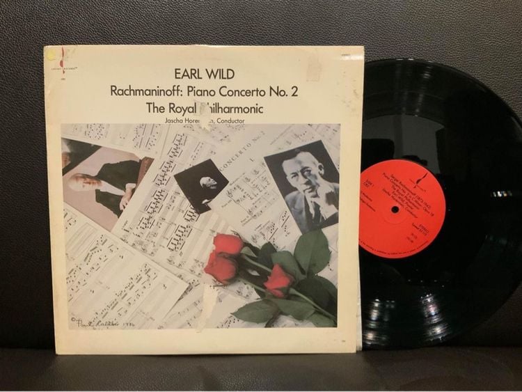 ขายแผ่นเสียง Audiophile Earl Wild, Rachmaninoff The Royal Philharmonic Jascha Horenstein Piano Concerto No. 2 Chesky Records USA 🇺🇸