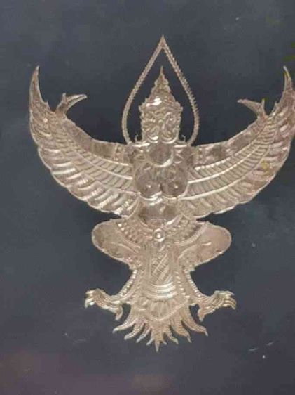 ตลับเงินเก่า ลายครุฑ หายาก น้ำหนัก 69.3 กรัมเดิมๆ เก่าเก็บ  รูปที่ 3