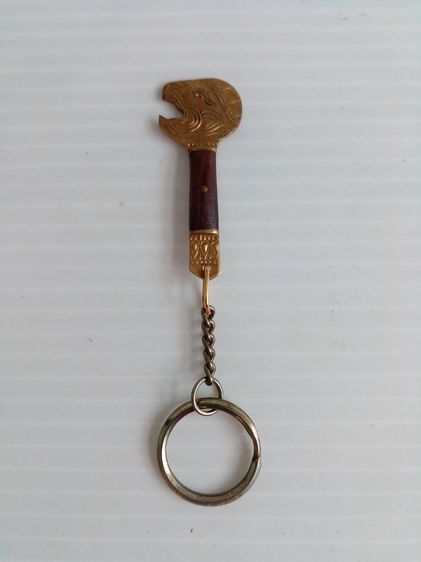 พวงกุญแจ(ช้อน-ส้อม) ทองเหลือง รูปที่ 1