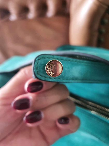 กระเป๋าถือ Tod’s หนังกลับ สีสดใส รูปที่ 16