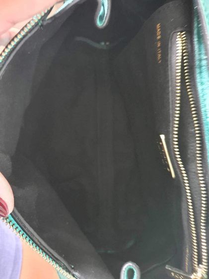 กระเป๋าถือ Tod’s หนังกลับ สีสดใส รูปที่ 11