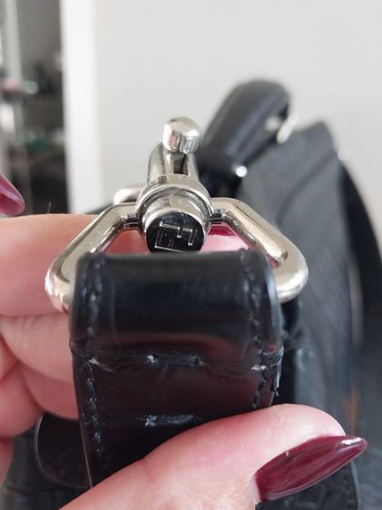 กระเป๋าเอกสาร Fendi หนังแท้ทำลายจระเข้  รูปที่ 10