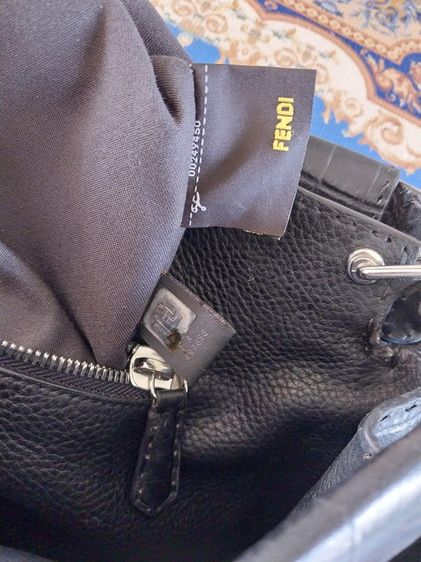 กระเป๋าเอกสาร Fendi หนังแท้ทำลายจระเข้  รูปที่ 17
