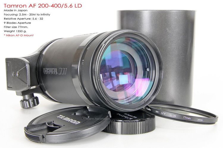 Tamron AF 200-400 f5.6 LD for Nikon AF-D Mount