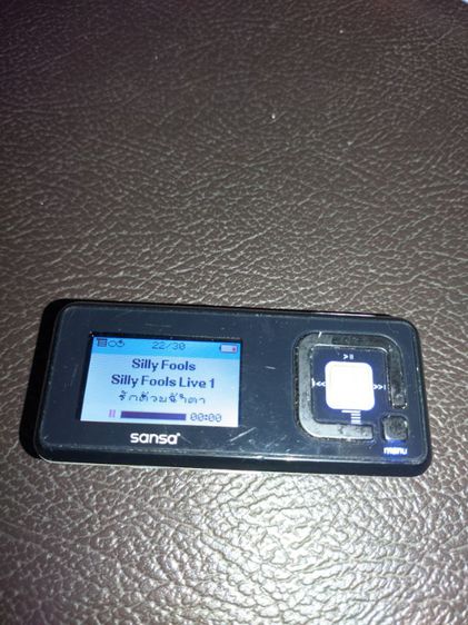 เครื่องเล่น MP3 Sandisk -Sansa  ขายตามสภาพ เปิดติด ที่เหลือไปลองเองจ้า รูปที่ 6