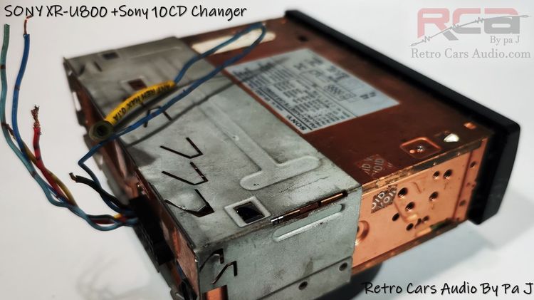 วิทยุ SONY XR-U800 +cd changer รูปที่ 5