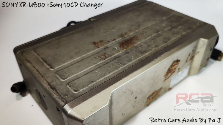 วิทยุ SONY XR-U800 +cd changer รูปที่ 6