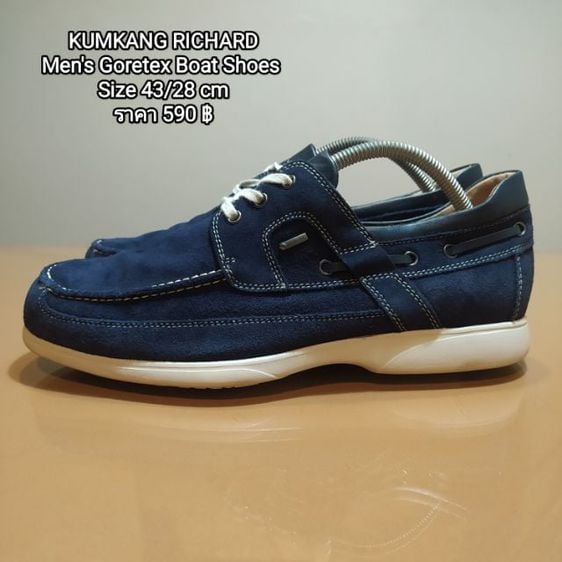 
KUMKANG RICHARD
Men's Goretex Boat Shoes 
Size 43ยาว28 cm
ราคา 590 ฿