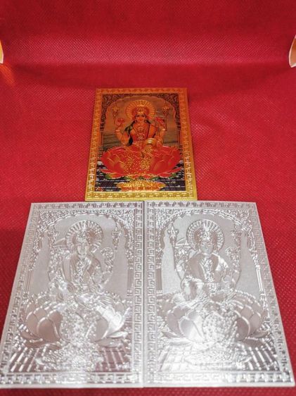 แผ่นทองพระแม่ลักษมี รูปที่ 2