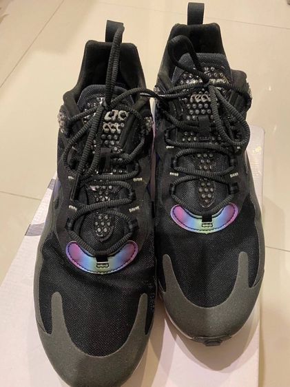 รองเท้าผ้าใบ อื่นๆ UK 9.5 | EU 44 | US 10 ดำ Nike Mens Air Max 270 React 20 Dark Grey MultiColor Bubble Pack Shoes