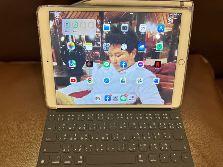 Ipad Pro 10.5 สีทอง ขนาด64Gb Cellular Wifi รูปที่ 2