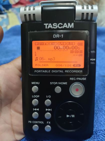 เครื่องบันทึกเสียง TASCAM DR-1 รูปที่ 10