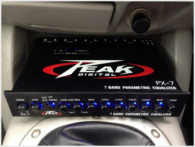 ปรีแอมป์ติดรถยนต์ 7แบรนด์  รุ่น PX-7 จากเกาหลี  ซัฟแยก เบสหนักแน่น มิสเบสมันส์ๆ กลางแหลมคมชัด  รูปที่ 4