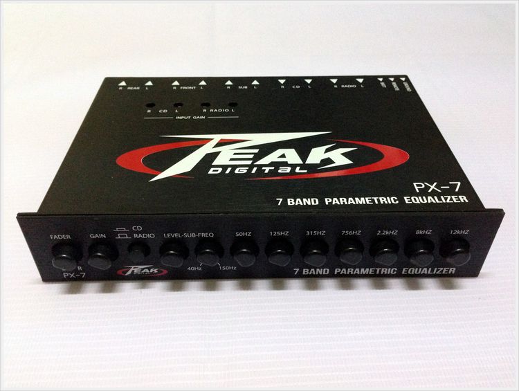 ปรีแอมป์ติดรถยนต์ 7แบรนด์  รุ่น PX-7 จากเกาหลี  ซัฟแยก เบสหนักแน่น มิสเบสมันส์ๆ กลางแหลมคมชัด  รูปที่ 3