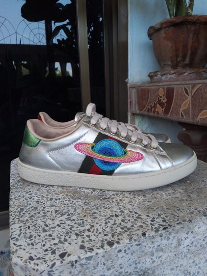 รองเท้าผ้าใบ Gucci ไซส์ 37  รูปที่ 5
