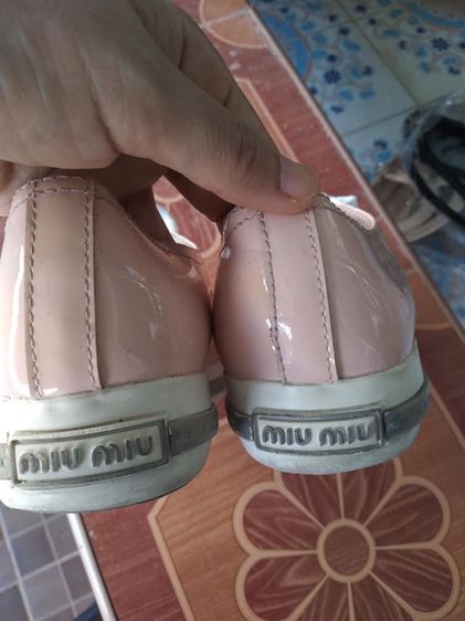 รองเท้าผ้าใบ Miu Miu ไซส์ 37  รูปที่ 6