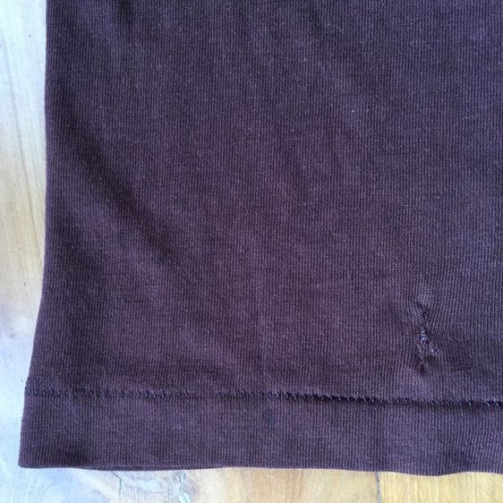 เสื้อยืดคอกลมแขนสั้น คอกุ๊น แขนแถบ 2 แถบ ผ้าบางมุ้ง สกรีน Nags Head North Carolina ป้ายคอ Sherry รูปที่ 11