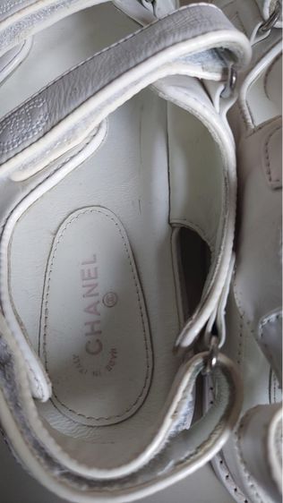 รองเท้ารัดส้น Chanel ไซส์ 35  รูปที่ 3