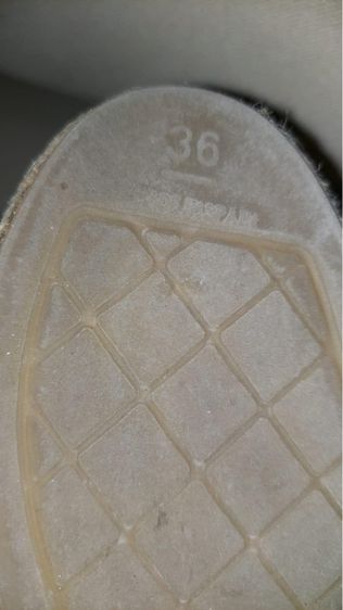 รองเท้า Chanel ผ้าทวิต ไซส์ 36  รูปที่ 6