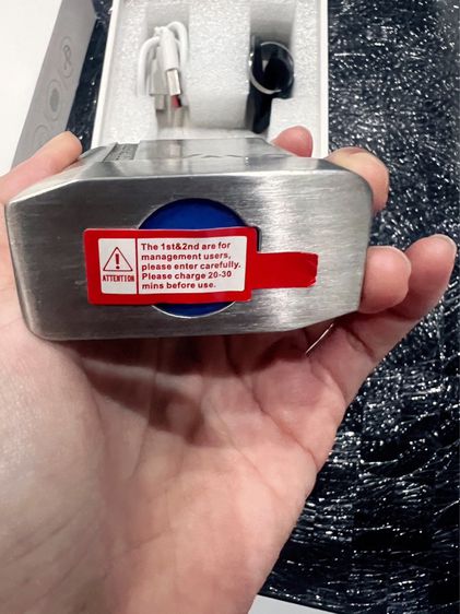 แม่กุญแจ อัจฉริยะ Vayo Smart Lock แบรนด์ Vayoปลดล็อก 3 ระบบ สแกนลายนิ้วมือ แอปพลิเคชัน กุญแจอิเล็กทรอนิกส์ รูปที่ 3