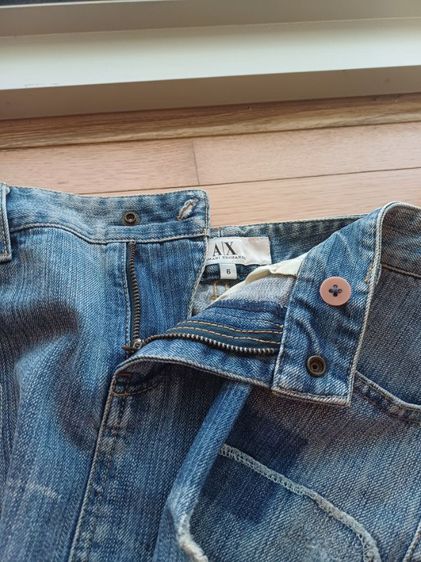 Armani Exchange Mini Skirt Jeans size 6 รูปที่ 7