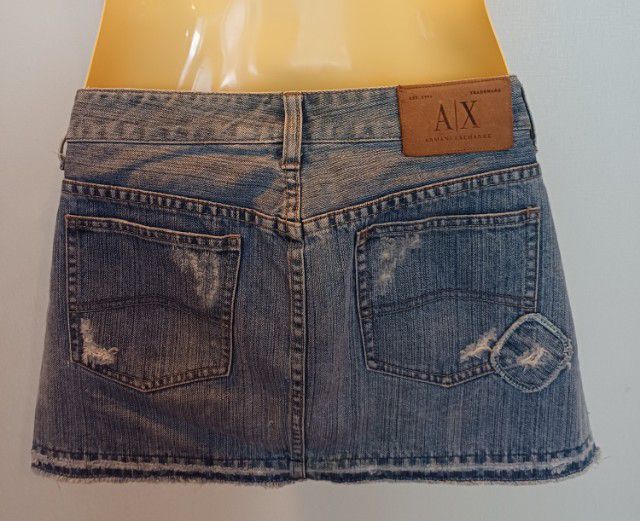 Armani Exchange Mini Skirt Jeans size 6 รูปที่ 10