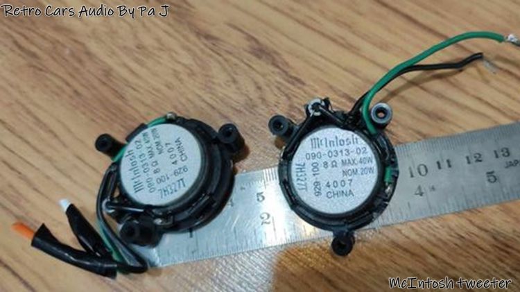 mcintosh tweeter speakers รูปที่ 2