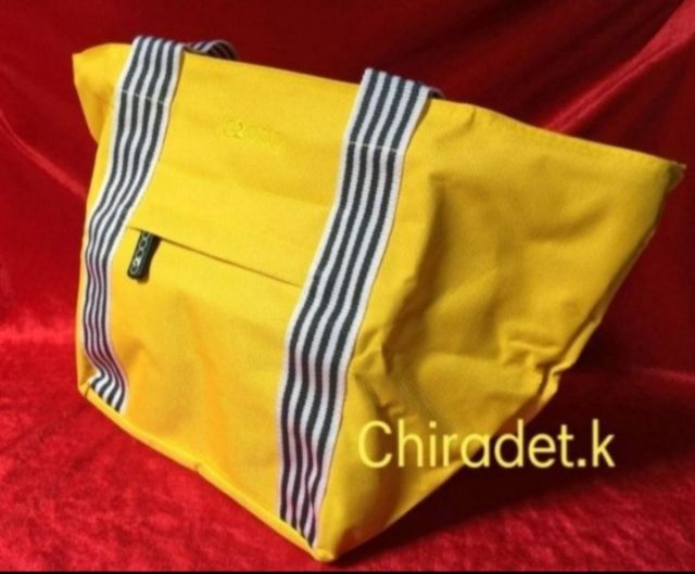 กระเป๋าสะพายแบรนด์ G2000 สีเหลือง สินค้าใหม่กระเป๋ามีขนาด 16 x10 นิ้ว ก้นกระเป๋ากว้าง 7 นิ้ว (Limited) รูปที่ 5