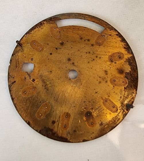 หน้าปัด ROLEX  DAY DATE รุ่นเก่า หน้าทอง มีสับดาห์ เดิมๆ หายาก สภาพดี พร้อมใช้งาน รูปที่ 2