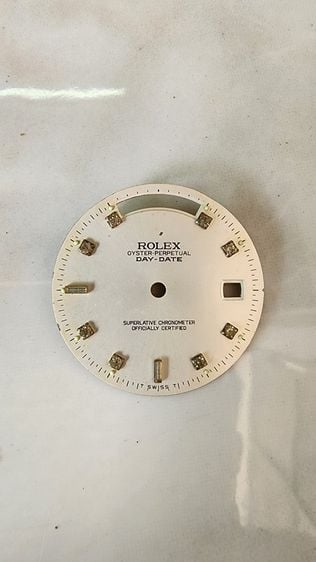 หน้าปัดนาฬิกา ROLEX DAYDATE รุ่นเก่า เดิมๆ หายาก สภาพดี โลโก้ ไม่มี ตามภาพ เก่าเก็บ พร้อมใช้งาน รูปที่ 2