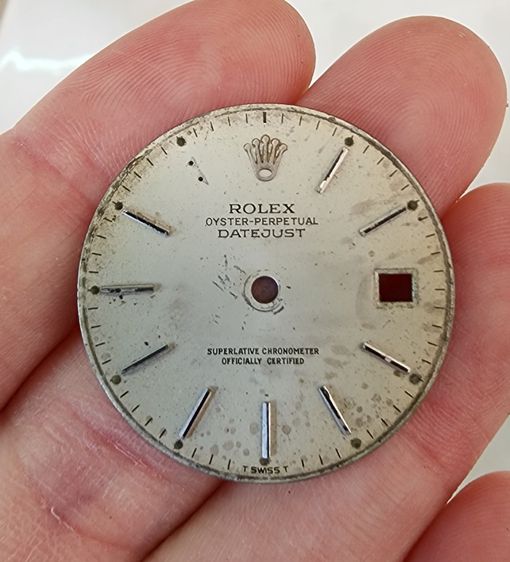 หน้าปัดนาฬิกา ROLEX DATEJUST รุ่นเก่า เดิมๆ สภาพดี เก่าเก็บ พร้อมใช้งาน รูปที่ 4