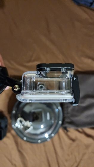 ราคารวม 2 ตัวเรือนเปล่า 2 ชิ้น กรอบ GOPRO กันน้ำ และเลนซ์กลม ถ่ายใต้น้ำ ครึ่งบกครึ่งน้ำ 2 ชิ้น ของใหม่ ไม่เคยใช้งาน พร้อมถุงใส่ พร้อมใช้งาน  รูปที่ 4