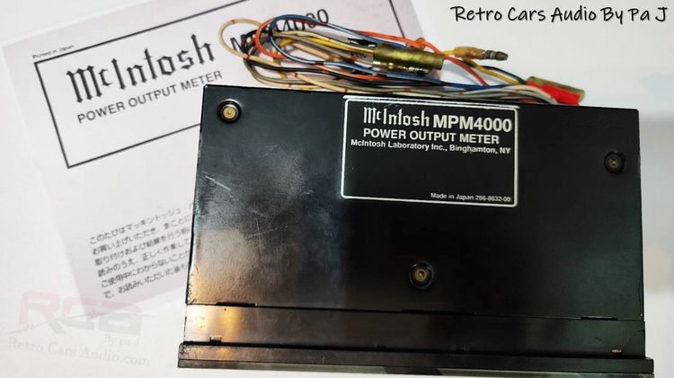 McIntosh MPM4000 Power Output Meter