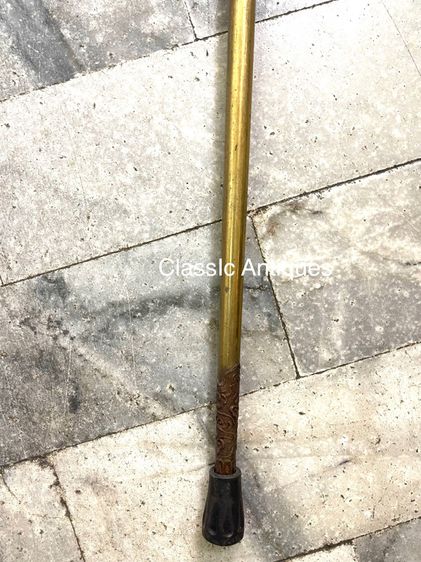 ไม้เท้า หัวแพะทองเหลืองสะสม รูปที่ 6