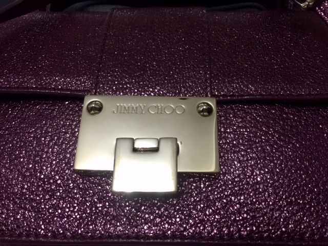 ขายกระเป๋า
Jimmy Choo Rebel Purple Grainy Calf Leather Cross Body Sling Bag  รูปที่ 6