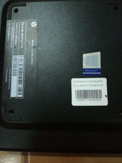 วินโดว์ 8 กิกะไบต์ VGA ไม่ใช่ HP Prodesk 400 g3 DM Business PC CPU corei5 8GB