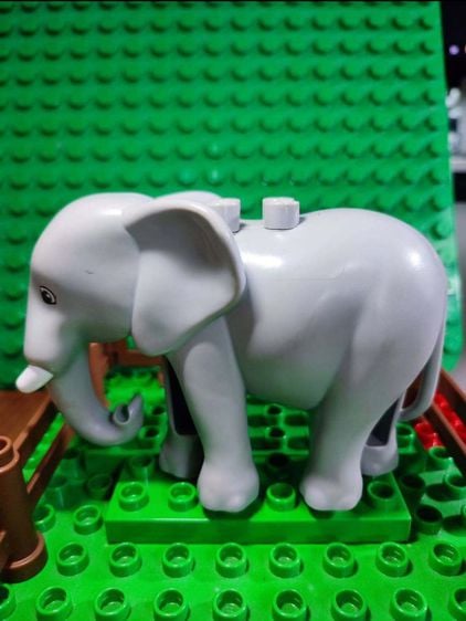 บล็อคและของเล่นตัวต่อ Lego duplo แท้มือสอง ช้างตัวใหญ่