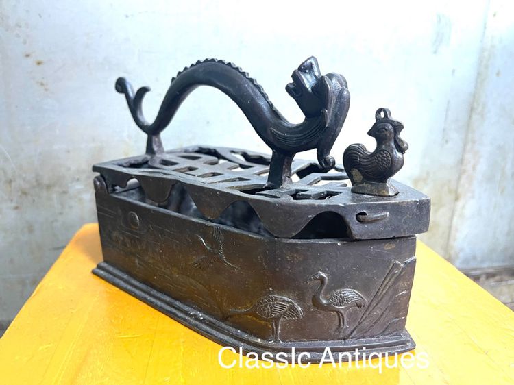 เตารีด หัวไก่ มือจับ มังกรทองเหลือง A3 รูปที่ 3