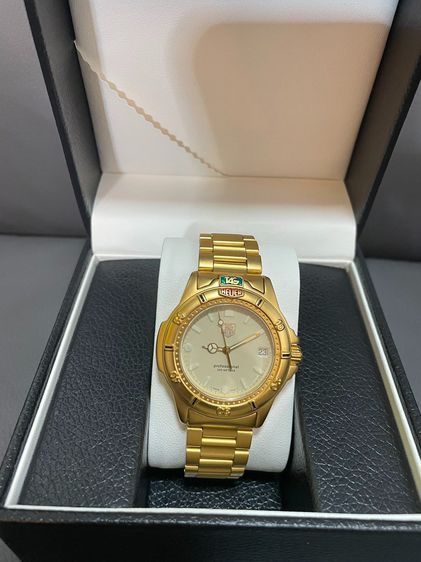 ทอง ขายนาฬิกา Rare Tag Heuer S4000 GOLD ขนาด king size ขาย29,000บาท