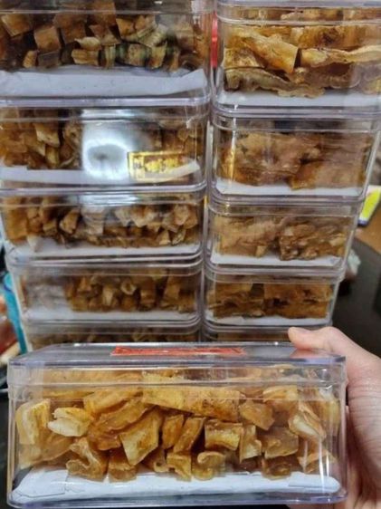 กระเพาะปลา เก่าเก็บ เดิมๆ น้ำหนัก 500 กรัม 1 กล่อง หั่นชิ้น ราคาต่อ 1 กล่องครับ รูปที่ 3