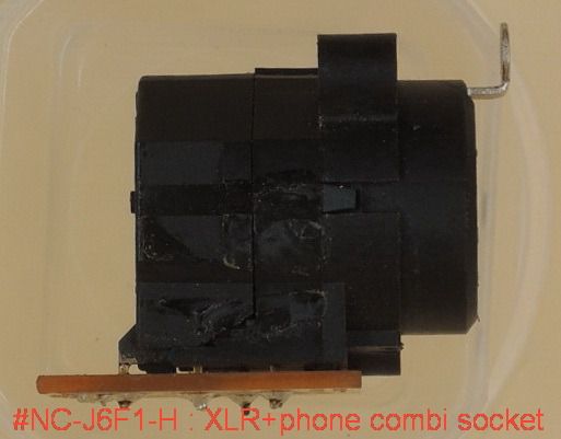 Neutrik XLR-Phone combi socket รูปที่ 5