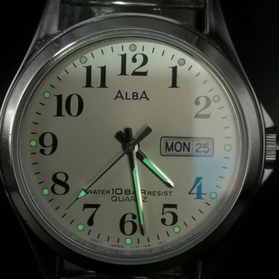 นาฬิกา ALBA ระบบถ่าน ทรงสวย สภาพดี  รูปที่ 8