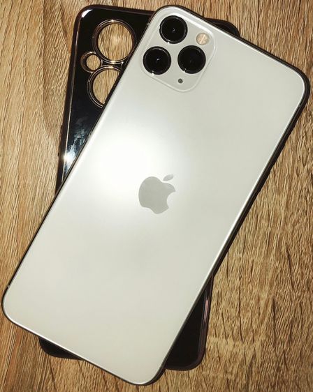 Apple iPhone 11 Pro Max Silver จอใหญ่ แบตอึดใช้งานปกติทุกอย่าง ต่างจังหวัดสั่งผ่านแอฟShopee รูปที่ 2