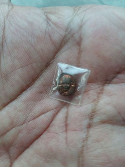 หลวงพ่อทวดหลังหนังสือ เนื้อกะไหล่ทอง พิมพ์เล็ก วัดพังเถียะ จ.สงขลา ปี2505 อาจารย์ทิม จัดสร้างมาถวาย โดยนิมิตว่าหลวงพ่อทวดให้สร้างพระมาถวาย รูปที่ 18