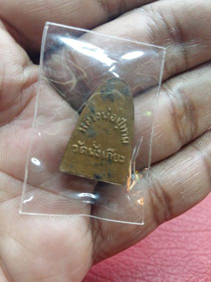 หลวงพ่อทวดหลังหนังสือ เนื้อกะไหล่ทอง พิมพ์เล็ก วัดพังเถียะ จ.สงขลา ปี2505 อาจารย์ทิม จัดสร้างมาถวาย โดยนิมิตว่าหลวงพ่อทวดให้สร้างพระมาถวาย รูปที่ 2