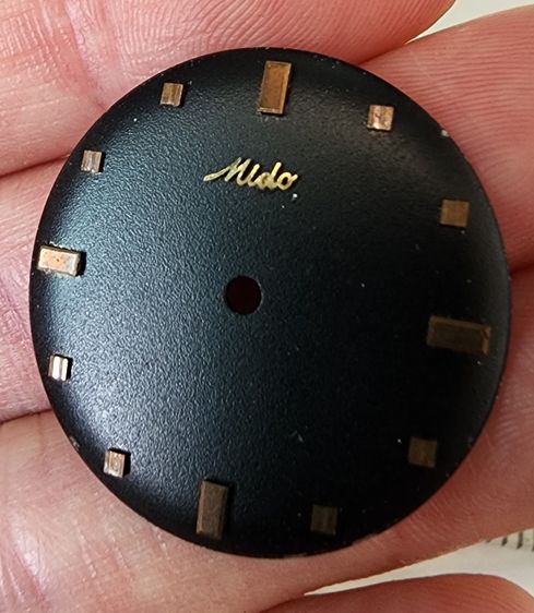 หน้าปัดนาฬิกา ยี่ห้อ MIDO เก่าเก็บ รุ่นเก่า เดิมๆ หายาก พร้อมใช้งาน สภาพดี รูปที่ 4