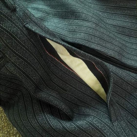 ❌❌ขายแล้ว❌❌60s
Deponirt pinstripe fish tail and suspender waist buttons trousers craft custom in Osaka Japan
🎌🎌🎌 รูปที่ 7
